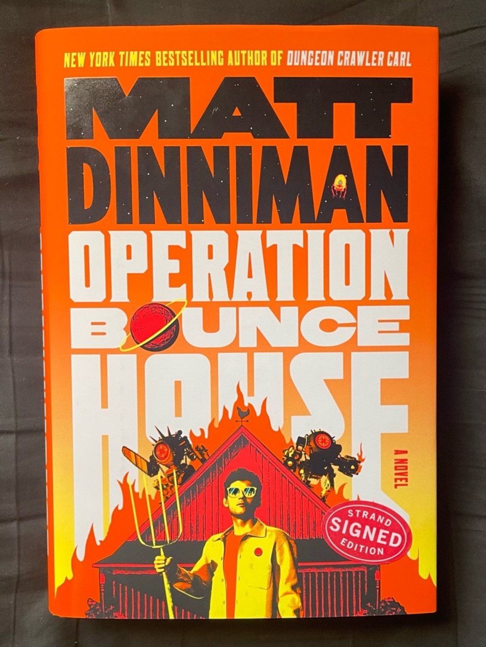 *SIGNED* Operation Bounce House Hardcover (Matt Dinniman)